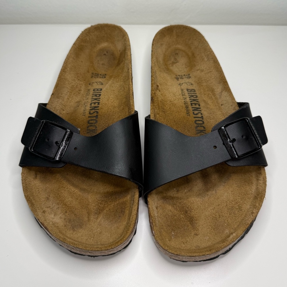 Birkenstock Madrid BS Sandals Womens Size 39 Black
